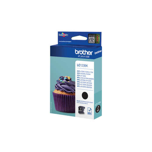 Brother LC-123BK ink cartridge 1 pc(s) Original Black Brother LC-123BK ink cartridge 1 pc(s) Original Black